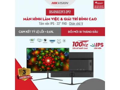 MÀN HÌNH HIKVISION 22 INCH IPS - DS-D5022F2-2P2 - TRÀN VIỀN SIÊU MỎNG