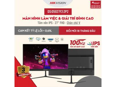 MÀN HÌNH HIKVISION 27 INCH IPS - DS-D5027F2-2P2 - TRÀN VIỀN SIÊU MỎNG