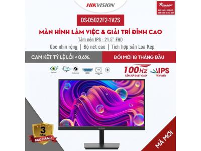 Màn Hình Hikvision DS-D5022F2-1V2S 21.5 Inch FHD 100Hz: Sắc Nét, Lướt Mượt, Bảo Vệ Mắt
